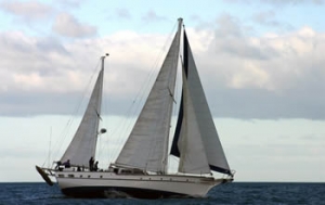 sailing on the monterey bay